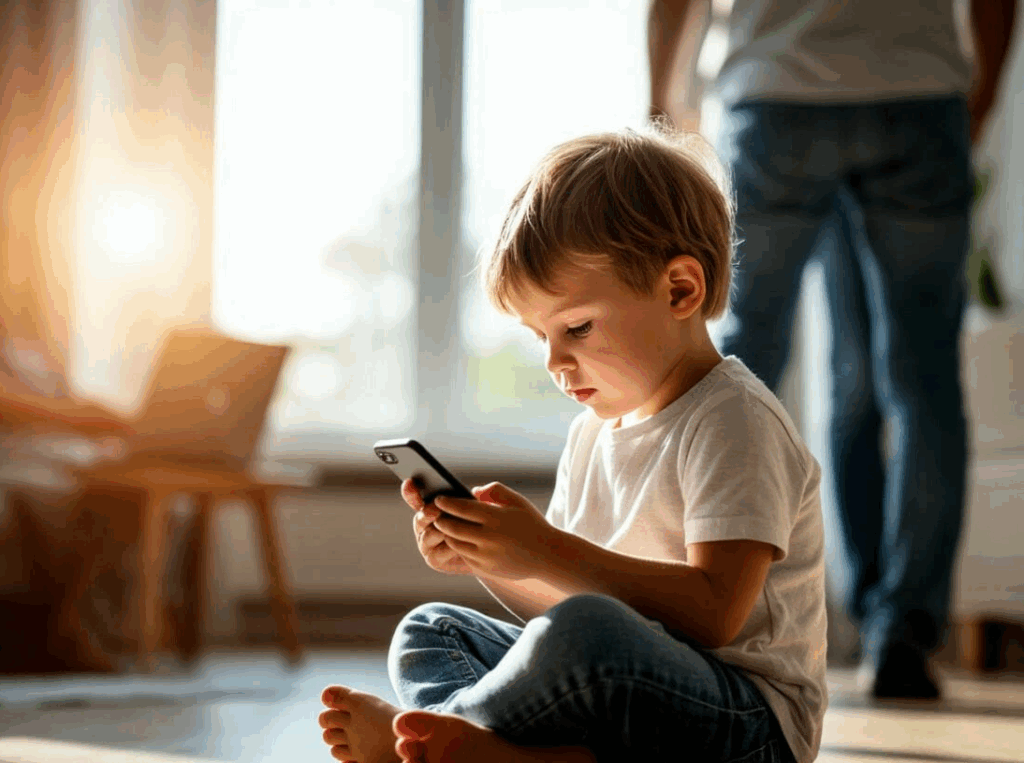 Зависимость от телефона у детей